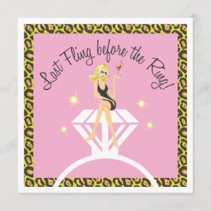 Last Fling before the Ring Bachelorette Invitation