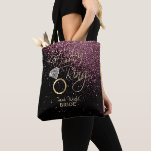 Last Fling Before the Ring Bachelorette- Rose Gold Tote Bag