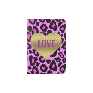 Last Fling Before The Ring Leopard Passport Holder