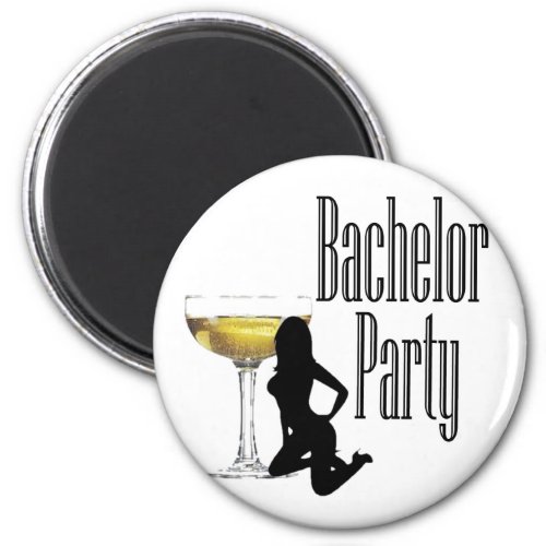 Last Fling fun bachelor party Magnet