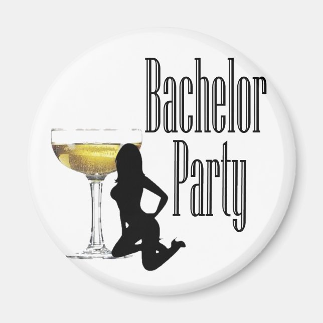 Last Fling fun bachelor party Magnet (Front)