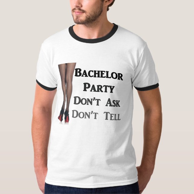 Last Fling fun bachelor party T-Shirt (Front)