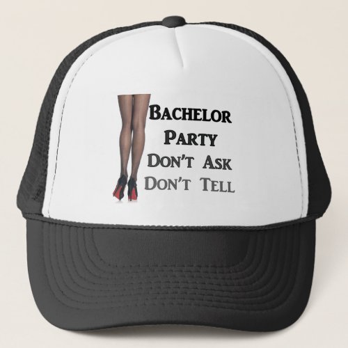 Last Fling fun bachelor party Trucker Hat