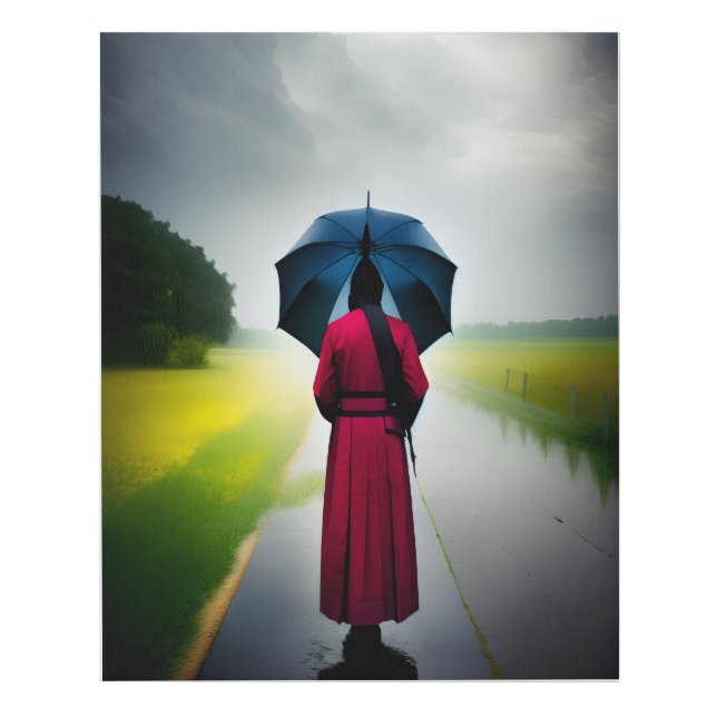 Last Good Bye Faux Canvas Print (Front)