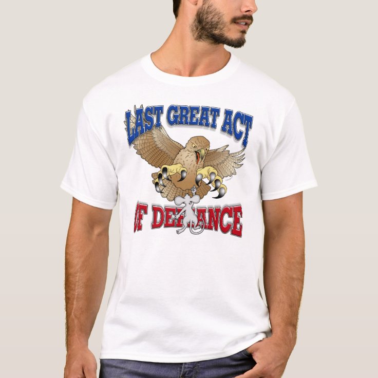 history of american defiance shirt