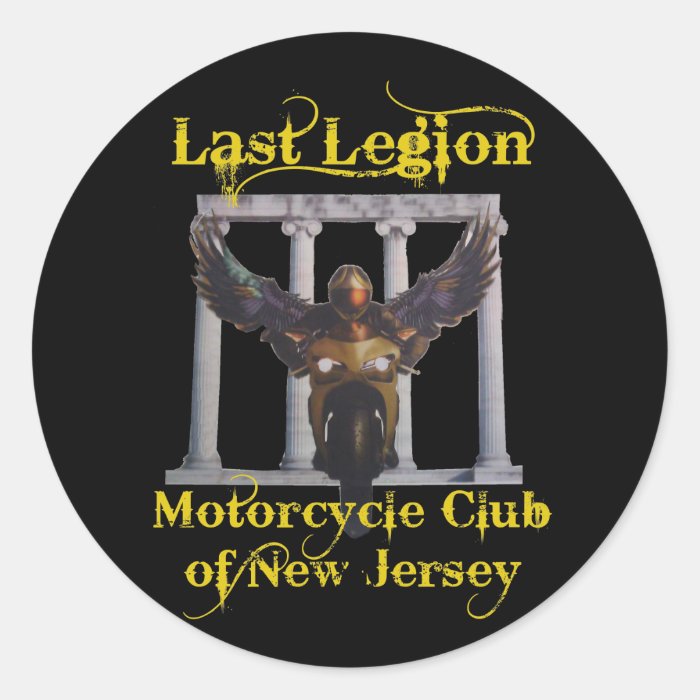 Last Legion Motorcycle Club of New Jersey Stickers