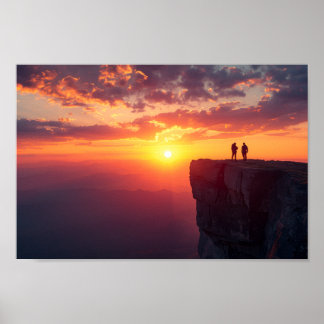 Last Light on the Edge of the World Poster