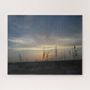 Last Light Sunset on the Beach Jigsaw Puzzle