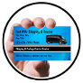 Last Mile Shipping & Courier Business Card