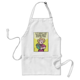 Last Minute Adult Apron