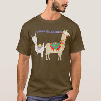 Last Minute Hanukkah Como Te Llamas Alpaca Lovers  T-Shirt