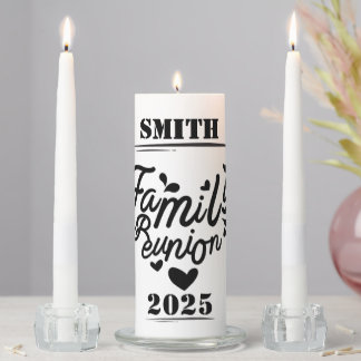 [Last Name] Family Reunion – [Year] Unity Candle Set