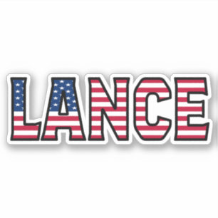 Last Name First Name USA Sticker Sticker Set