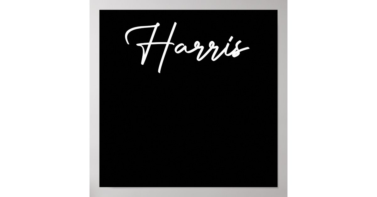 What Is The Meaning Of The Last Name Harris