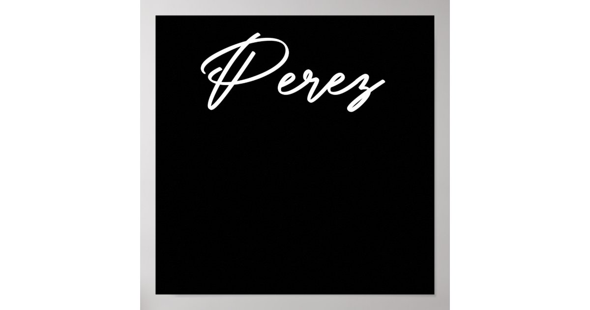 Where Does The Last Name Perez Come From