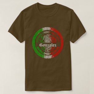 Last name personalized mexico shirts with name