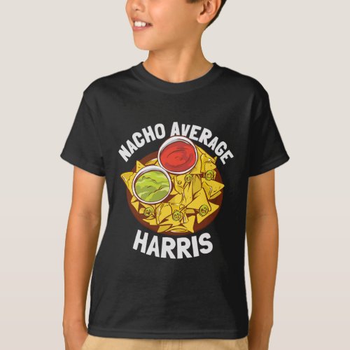 Last Name Shirt Nacho Average Harris 