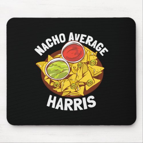 Last Name Shirt Nacho Average Harris  Mouse Pad