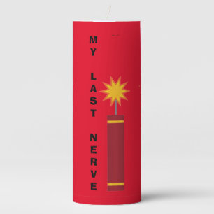 Last Nerve Firecracker Candle