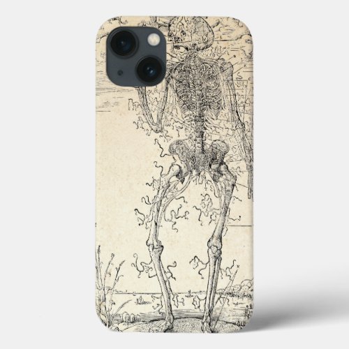 Last Nerve _ Halloween Skeleton iPhone 13 Case
