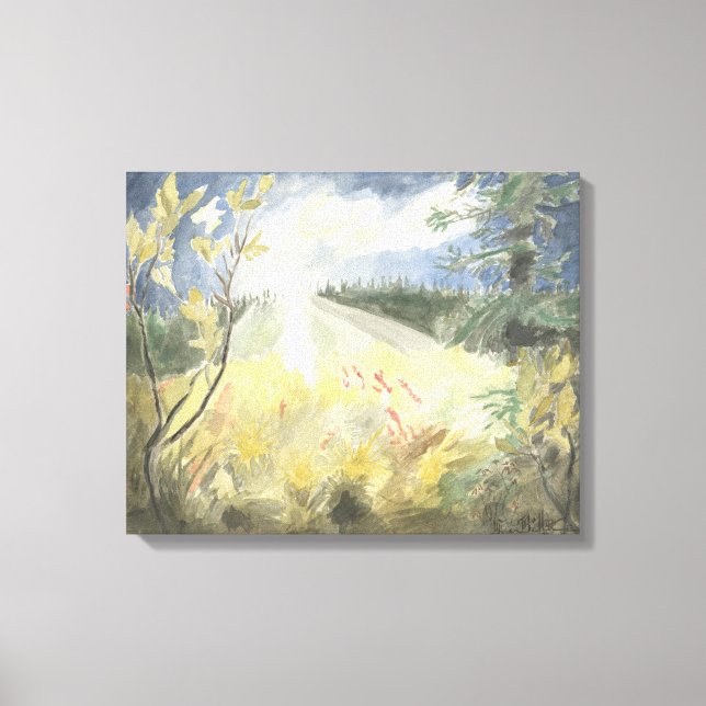 Last of the Arctic Sun: Stretched Canvas (Front)