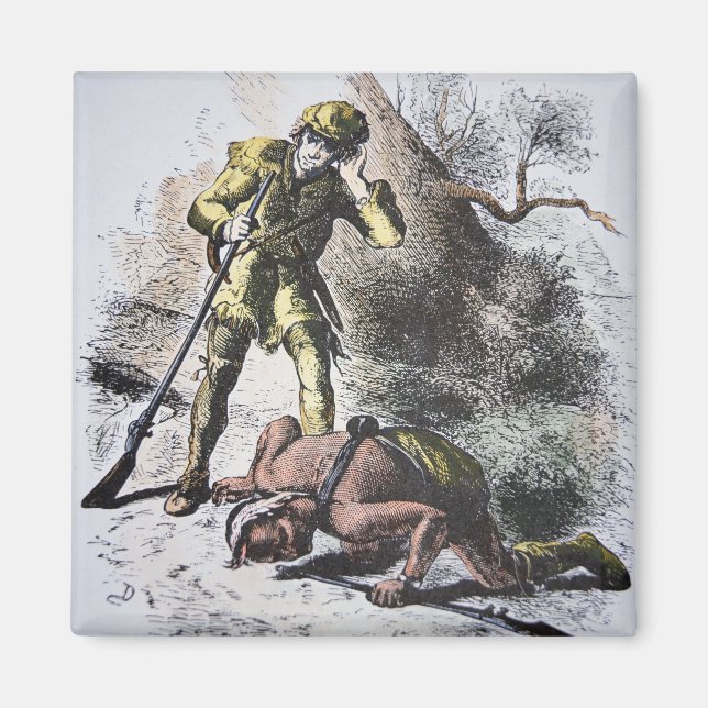 'Last of the Mohicans' by James Fenimore Cooper (1 Magnet (Front)