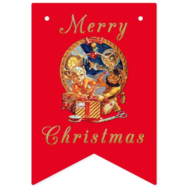 Last Package Bunting Flags (First Flag)