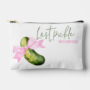 Last Pickle She'll Ever Tickle Hangover Kit Favor Accessory Pouch