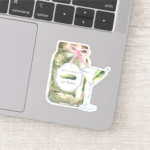 Last Pickle Social Club   Bachelorette Party Sticker