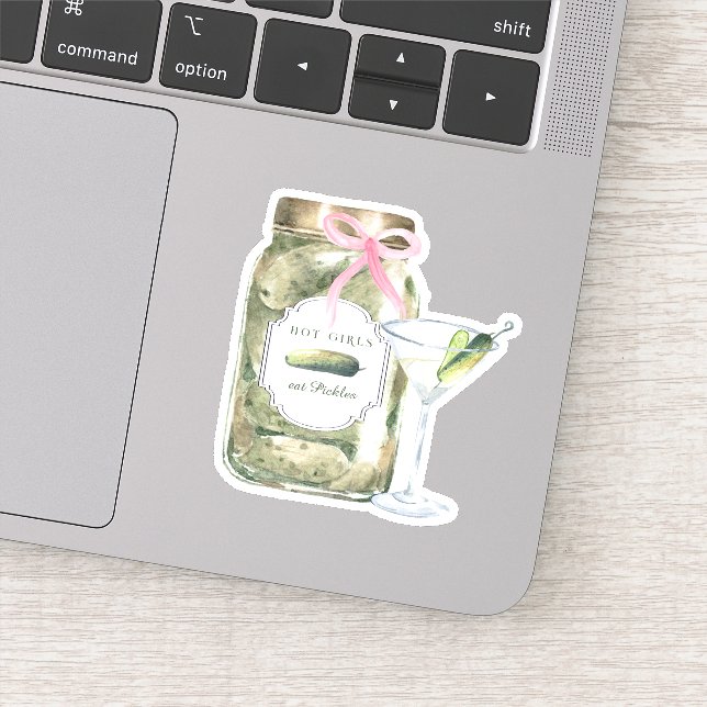 Last Pickle Social Club | Bachelorette Party Sticker (Detail)