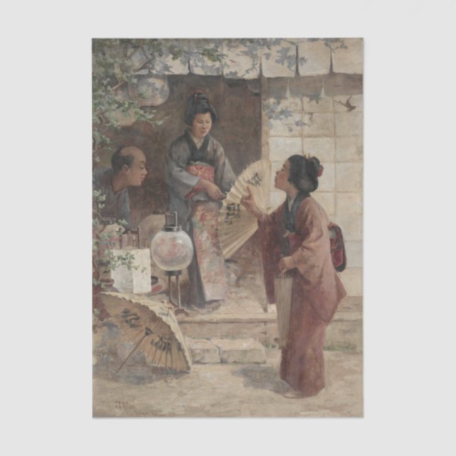 Last Price by John Charles Arter Tissue Paper (Front)