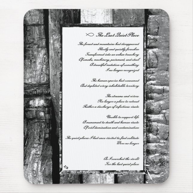 Last Quiet Place Mouse Pad (Front)