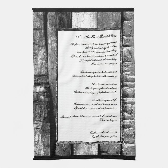 Last Quiet Place Towel (Vertical)