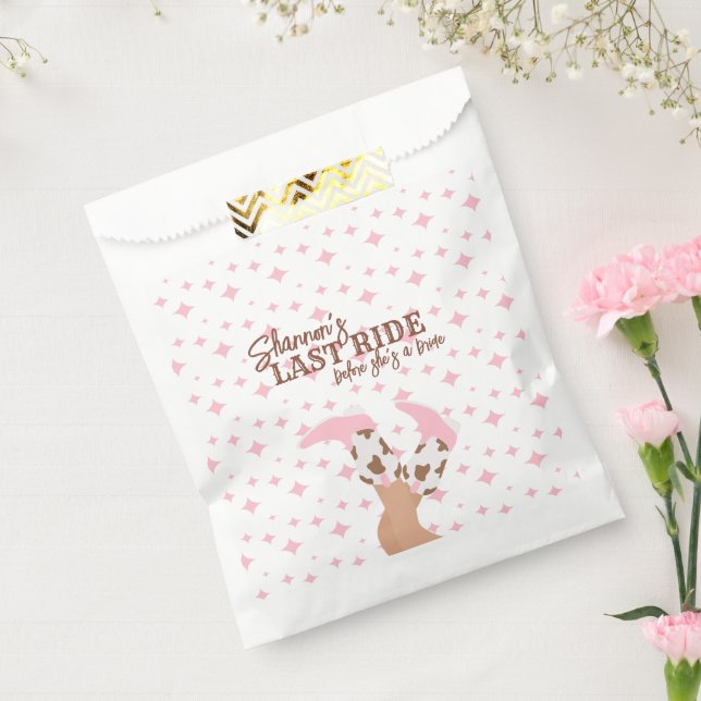 Last Ride Bachelorette Party Favor Bag (Sealed)