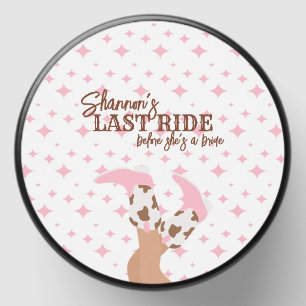 Last Ride Bachelorette Party Mini Candle Favors