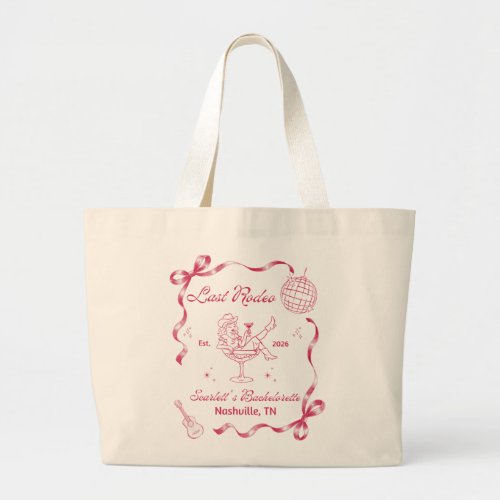 Last Rodeo Bachelorette Tote Bag