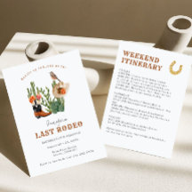 Last Rodeo Bachelorette Weekend 