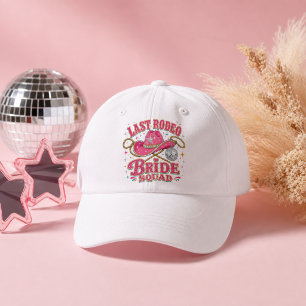 Last Rodeo Bride Squad Disco Cowgirl Trucker Hat