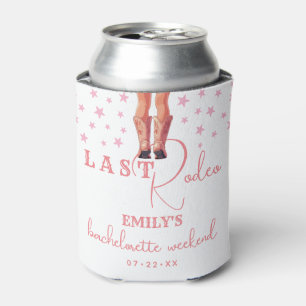 Last Rodeo Cowgirl Bachelorette Weekend Can Cooler