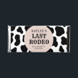 Last Rodeo Cowgirl Bachelorette Weekend Party Hershey Bar Favors<br><div class="desc">Last Rodeo Cowgirl Bachelorette Weekend Party Favors</div>