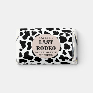 Last Rodeo Cowgirl Bachelorette Weekend Party Hershey's Miniatures