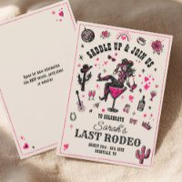 Last Rodeo Cowgirl Fun Nash Bash Bachelorette