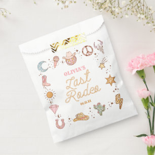 Last Rodeo Disco Cowgirl Bachelorette Weekend Favor Bag