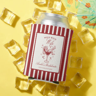 Last Rodeo Personalized Wild Wild Wife Cowgirl Can Cooler