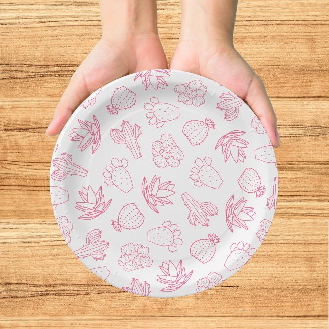 Last Rodeo Pink Bachelorette Party Paper Plates (Creator Uploaded)