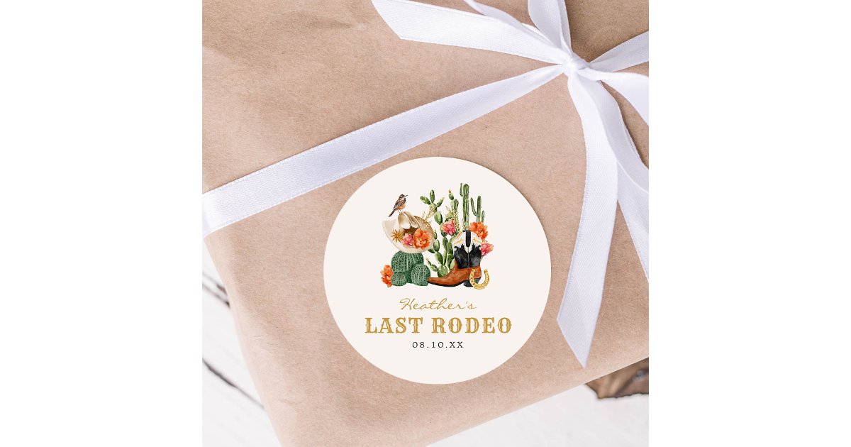 Last Rodeo Sticker | Zazzle