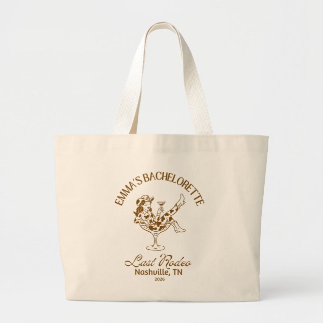 Last Rodeo Tote Bag  (Front)