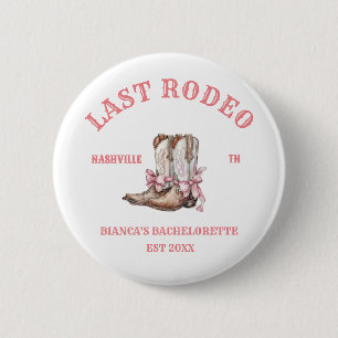 Last Rodeo Western Coquette boots Bachelorette  Button