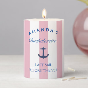 Last Sail Before The Veil Bachelorette Candle