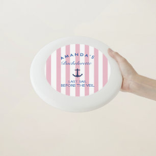 Last Sail Before The Veil Bachelorette Frisbee